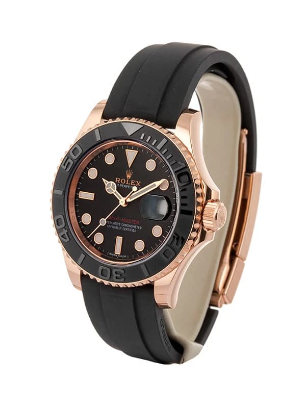 ROLEX YACHT-MASTER 40MM IN ORO ROSA 18KT E CAUCCIU' REF. 116655